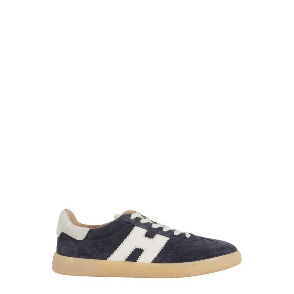 Hogan H327 Lace-Up Sneakers With Contrasting Logo - NWT
